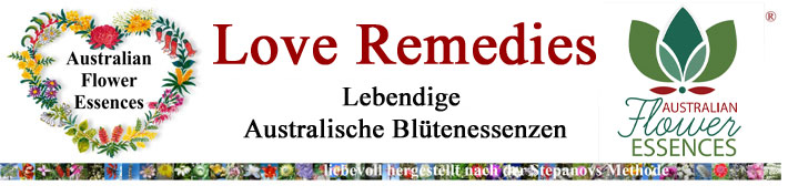 Blütenessenzen Love Remedies Logo neu